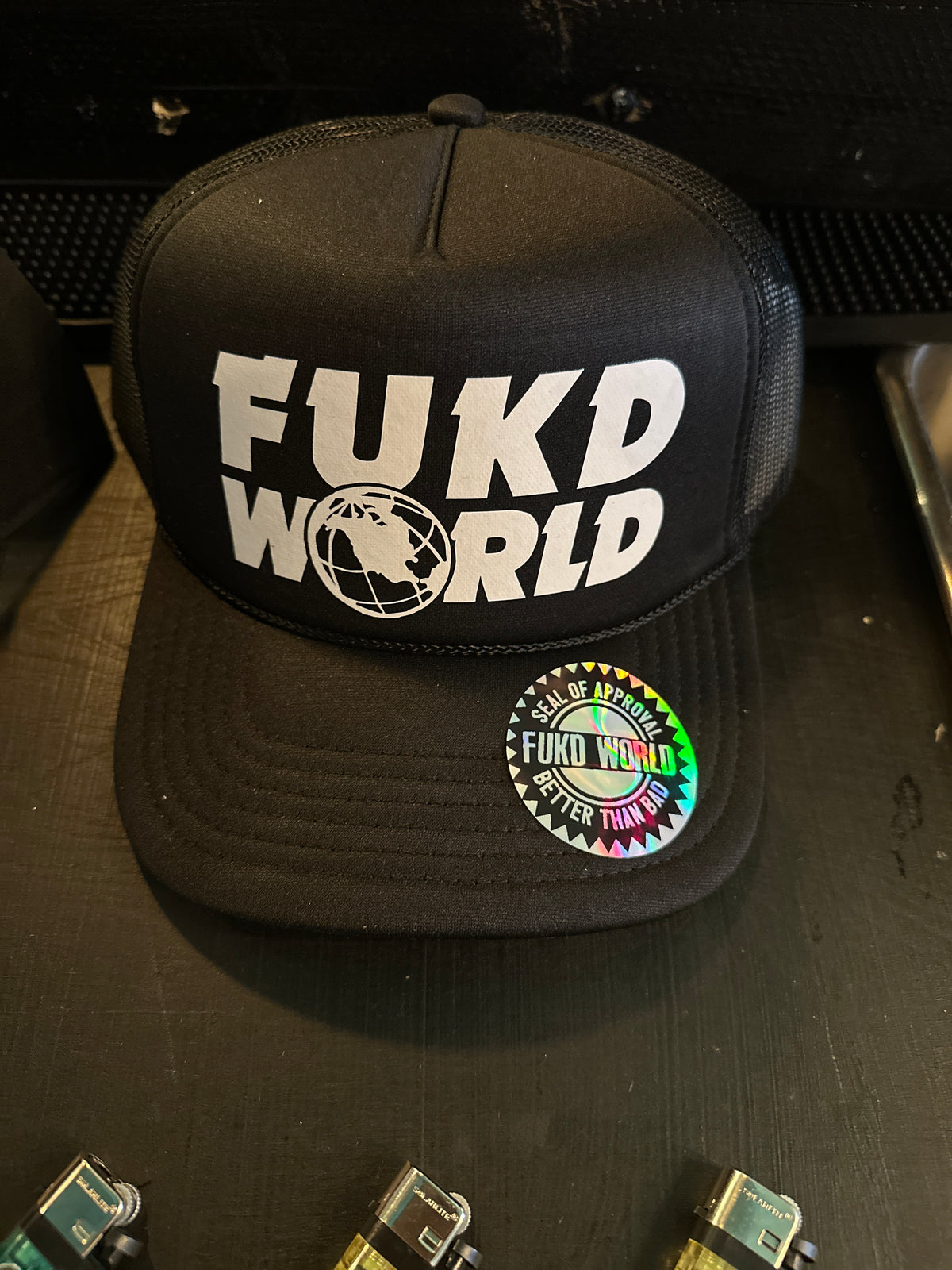 "WAYNES" FUKD WORLD HAT