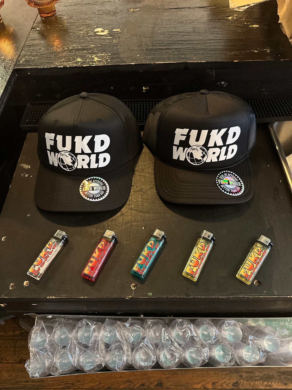 "WAYNES" FUKD WORLD HAT