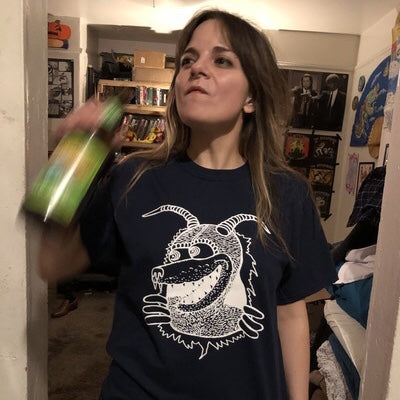 MANGEY MOUSEGOAT - RIPPER TEE SHIRT