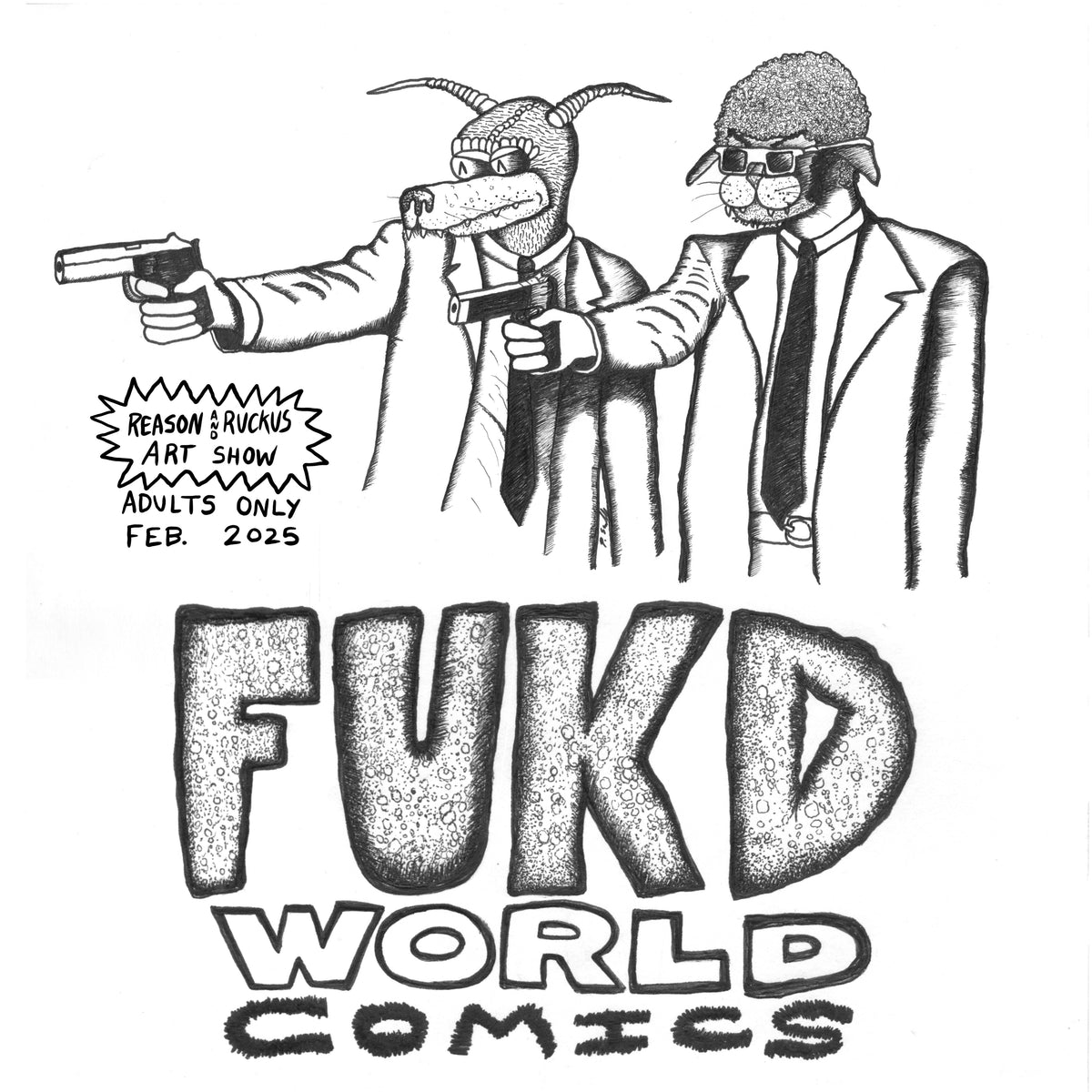 PULP FUKDTION (FICTION) MANGEY AND CHARLEMAGNE