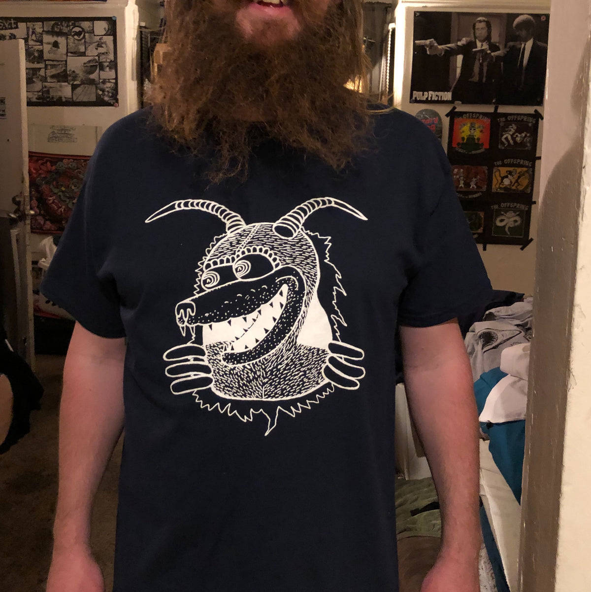 MANGEY MOUSEGOAT - RIPPER TEE SHIRT
