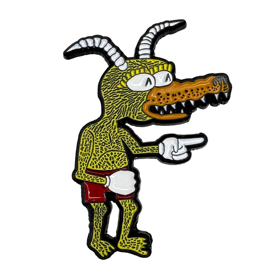 OG Mangey Mousegoat LAPEL PIN